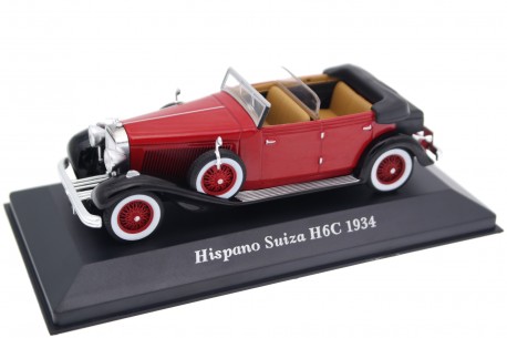 Altaya Hispano-Suiza H6C 1934 - Arrete Red