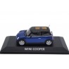 Minichamps Mini Cooper R50 2001 - Hyper Blue Metallic with Jet Black Roof