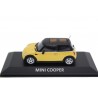 Minichamps Mini Cooper R50 2001 - Liquid Yellow with Jet Black Roof