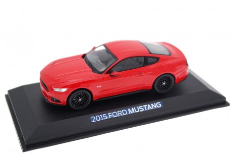 Norev Ford Mustang GT 5.0 V8 S550 2015 - Race Red