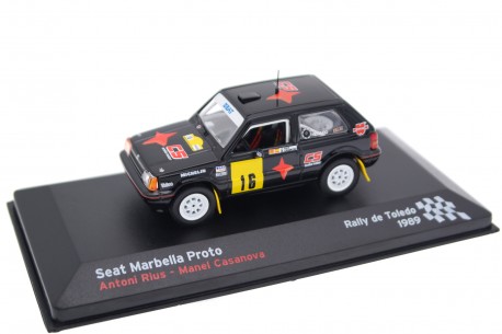 Altaya Seat Marbella Proto #16 "Seat Sport" Rally de Toledo 1989 - A.Rius/M.Casanova