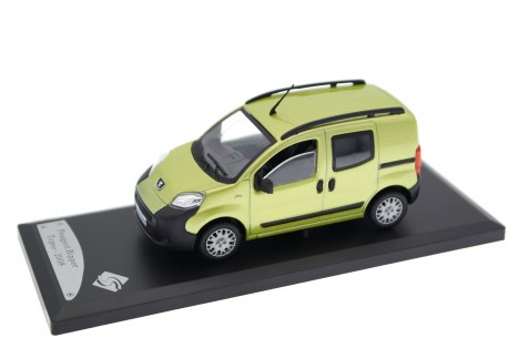 Solido Peugeot Bipper Tepee 2008 - Jaune Lacerta Metallic