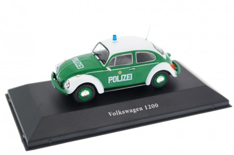 Atlas Volkswagen Beetle 1200 Polizei 1977 - Green/White