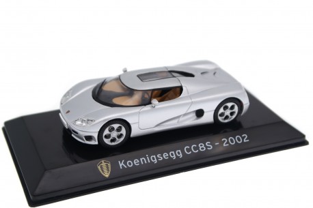 Centauria Koenigsegg CC8S 2002 - Millenium Silver Metallic