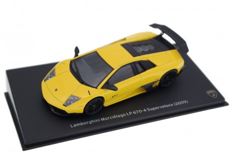 Altaya Lamborghini Murciélago LP 670-4 SuperVeloce 2009 - Giallo Orion X