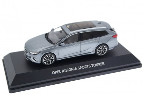iScale Opel Insignia B Sports Tourer GSi 2.0 4x4 2017 - Satin Steel Grey Metallic
