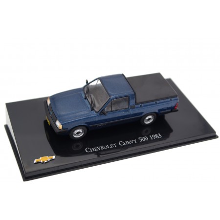 Hachette Chevrolet Chevy 500 DL 1.6/S 1983 - Dark Royal Blue Metallic