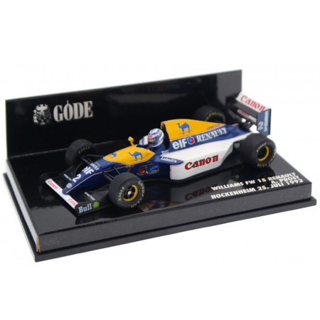 Göde/Minichamps Williams FW15C #2 "Canon Williams" Winner German Grand Prix World Champion Formula 1 1993 - Alain Prost