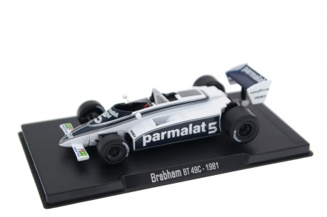 Atlas Brabham BT49C #5 "Parmalat Racing Team" World Champion Formula 1 1981 - Nelson Piquet