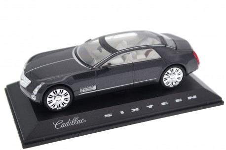 Norev Altaya Cadillac Sixteen Concept Detroit Auto Show 2003 - Spiral Gray Metallic