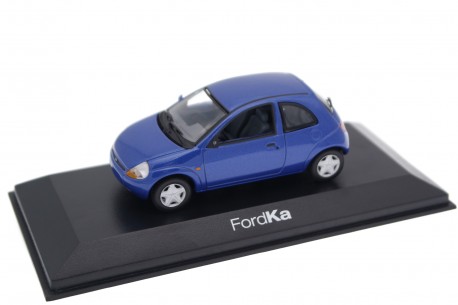Minichamps Ford Ka I RBT 1999 - Amparo Blue Metallic