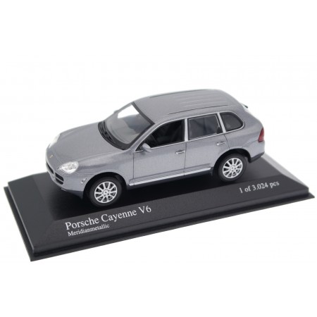 Minichamps Porsche Cayenne 3.2 V6 955 9PA 2003 - Meridian Grey Metallic