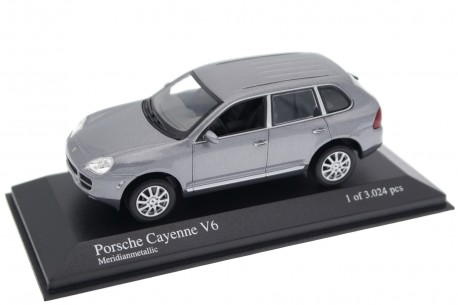 Minichamps Porsche Cayenne 3.2 V6 955 9PA 2003 - Meridian Grey Metallic