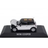 Minichamps Mini Cooper R50 2001 - Pure Silver Metallic with Jet Black Roof