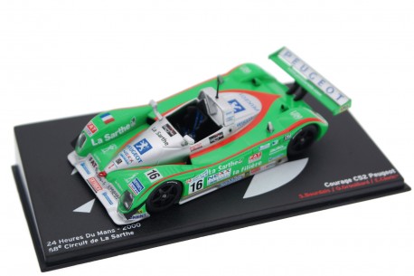 Altaya Courage C52 Peugeot #16 "Pescarolo Sport" 4th on 24 Hours of Le Mans 2000 - O.Grouillard/S.Bourdais/E.Clérico