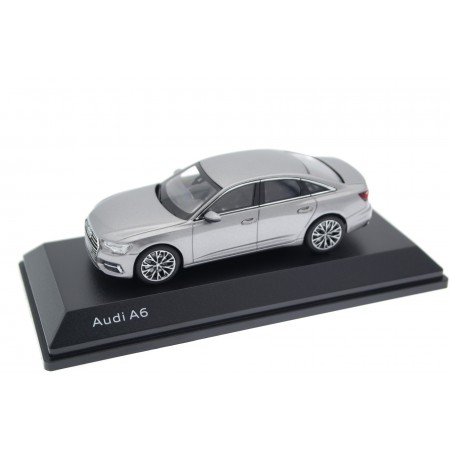 iScale Audi A6 Sedan C8 2018 - Taifun Grey Metallic