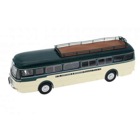 Hachette Renault Car R4192 Gonthier & Nouhaud 1952 - Cream Beige/Pine Green