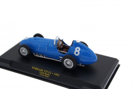 OPO 10 Modellino Auto Ferrari 375 F1 1952 – Scala 1/43, Louis Rosier, Ixo Per Altaya, B057, Collezione, Metallico