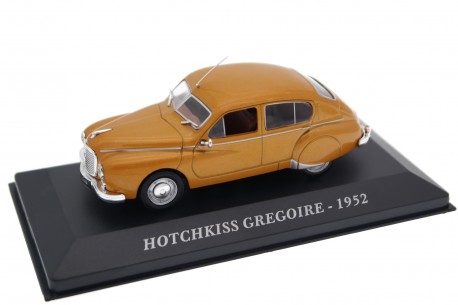 1/43 Altaya DC1009 Hotchkiss Grégoire Berline 1952 - Mustard Bronze Metallic, Voitures Françaises d'Autrefois #10