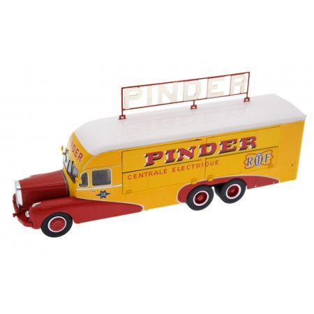 Altaya Bernard 110MA 18 CA6 Centrale Electrique #28 Cirque Pinder 1953 - Red/Yellow/White