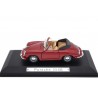 Atlas Cararama Porsche 356B Cabriolet Type 6 1962 - Ruby Red Metallic