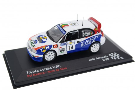 Altaya Toyota Corolla WRC #14 "H.F. Grifone SRL" 45th Acropolis Rally 1998 - R.Madeira/N.Rodrigues da Silva