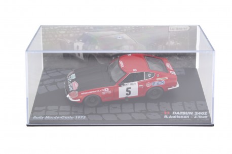 Datsun 240Z Rallye Monte-Carlo 1972 - Modèle Réduit 1:43 Par Altaya, 3ème édition