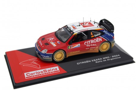 Altaya Citroën Xsara WRC #4 "Citroën Total" Winner 24th Rally Argentina 2004 - C.Sainz/M.Martí