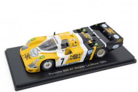Spark Porsche 956B #7 "New-Man Joest Racing" Winner 24 Hours of Le Mans 1984 - H.Pescarolo/K.Ludwig