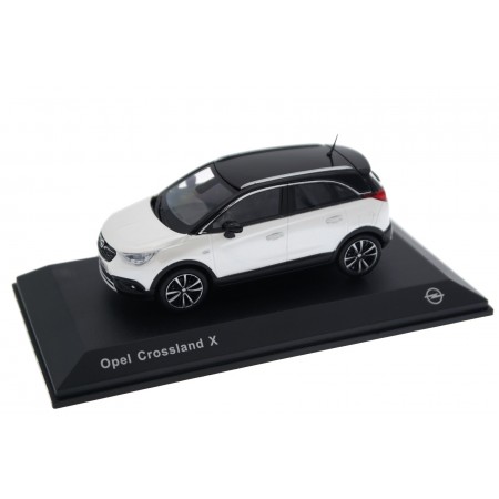 iScale Opel Crossland X Ultimate 2017 - Summit White Metallic with Diamond Black Roof