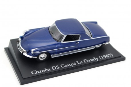 Atlas Citroën DS 21 Le Dandy Coupé by Chapron 1967 - Night Blue Metallic