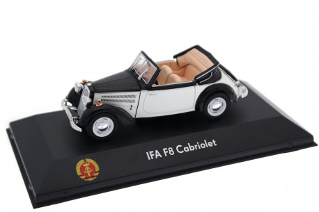 Atlas IFA F8 Cabriolet 1950 - Velvet Black/Chamonix White