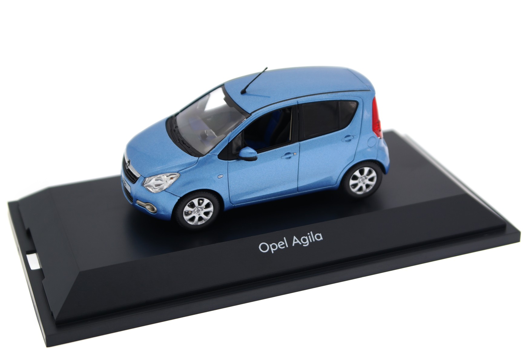 A collectible scale model Opel Agila from Schuco