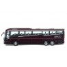 Eligor Volvo 9900 Bus 6x2 2018 - Morello Storm Metallic