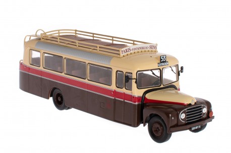 Hachette Citroën Type 46 DP UAD 1955 - Brown/Red/Beige