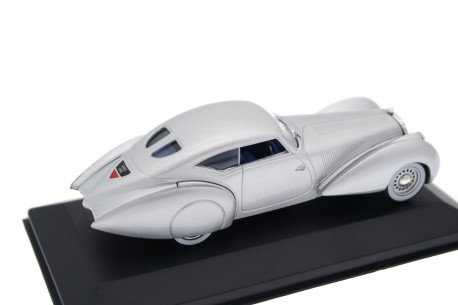 Modèle Réduit Voiture De Collection DELAGE D8 120 S POURTOUT AERO COUPÉ 1938 - Échelle 1:43 - Marque Altaya