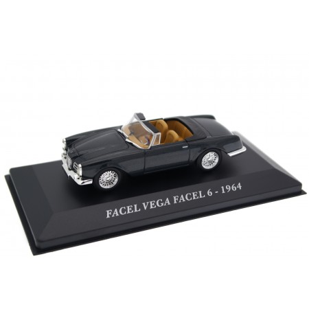 Altaya Facel Vega Facel 6 Cabriolet 1964 - Ebony Black Metallic