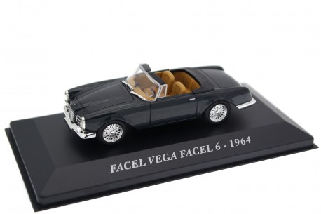 Altaya Facel Vega Facel 6 Cabriolet 1964 - Ebony Black Metallic