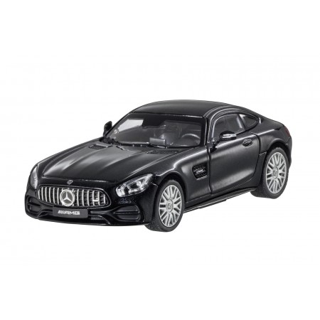 Norev Mercedes-Benz AMG GT S Coupé C190 MOPF 2019 - Magnetite Black Metallic