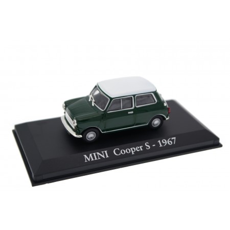 Altaya Mini Cooper S Mark II 1967 - Connaught Green with White Roof