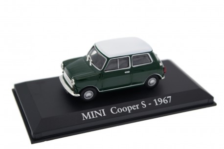 Altaya Mini Cooper S Mark II 1967 - Connaught Green with White Roof