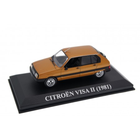 Altaya Citroën Visa II Club 1981 - Roquebrune Brown Metallic