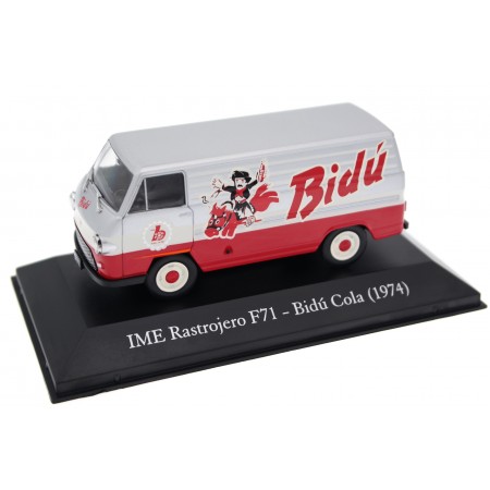 Altaya IME Rastrojero F71 "Bidú Cola" 1974 - Silver/Red