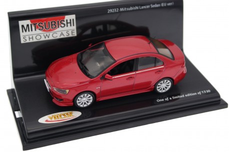 Vitesse Mitsubishi Lancer X Intense EU Version CY0 2007 - Rally Red Metallic