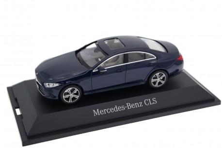Norev Mercedes-Benz CLS-Class Coupé Avantgarde C257 2018 - Cavansite Blue Metallic