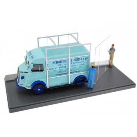 Atlas Citroën Type HZ Vitrerie Glaces 1949 - Light Teal Smooth