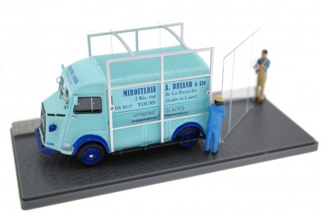 Atlas Citroën Type HZ Vitrerie Glaces 1949 - Light Teal Smooth