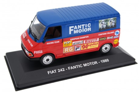 Altaya Fiat 242 Fantic Motor 1980 - Rallye Red/Apennines Blue