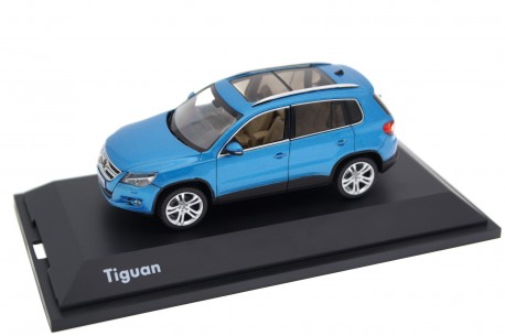 Schuco Volkswagen Tiguan I 2.0 TDI 5N 2010 - Catalina Blue Metallic