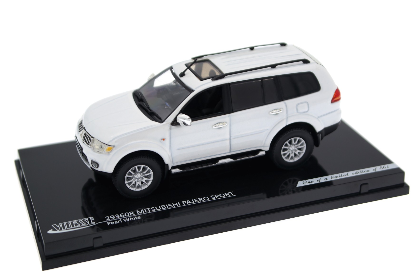 A collectible scale model Mitsubishi Pajero Sport from Vitesse